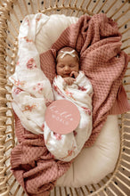 Load image into Gallery viewer, Rosa | Diamond Knit Baby Blanket
